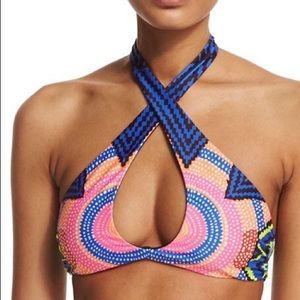 Mara Hoffman starbasket criss dross halter top